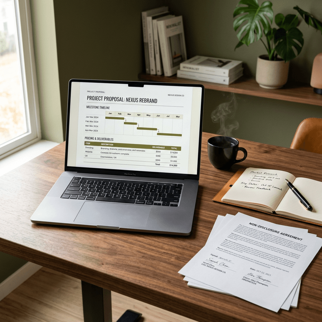 Project proposal workspace