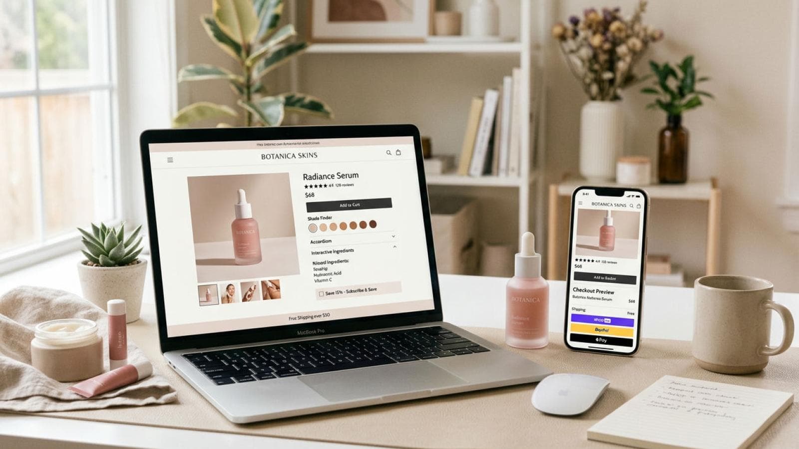 Shopify for Beauty Brands: CRO and Aesthetic Design in 2026