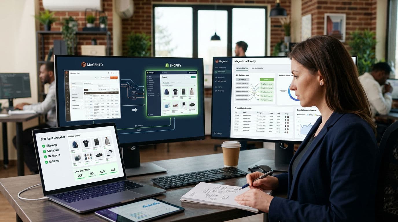 Magento to Shopify Migration: The SEO-Safe SOP for 2026