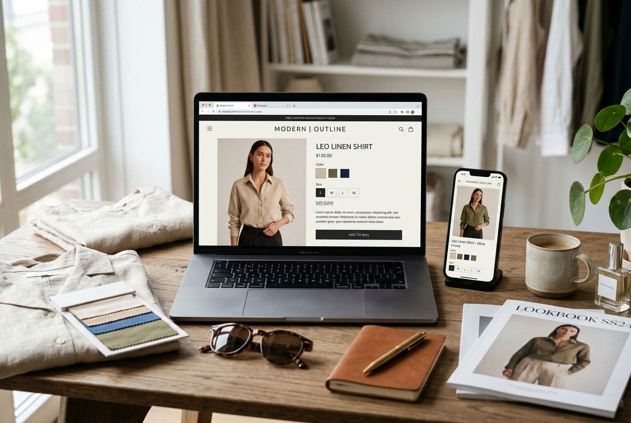 Shopify for Fashion Brands: Design Principles That Drive DTC Sales