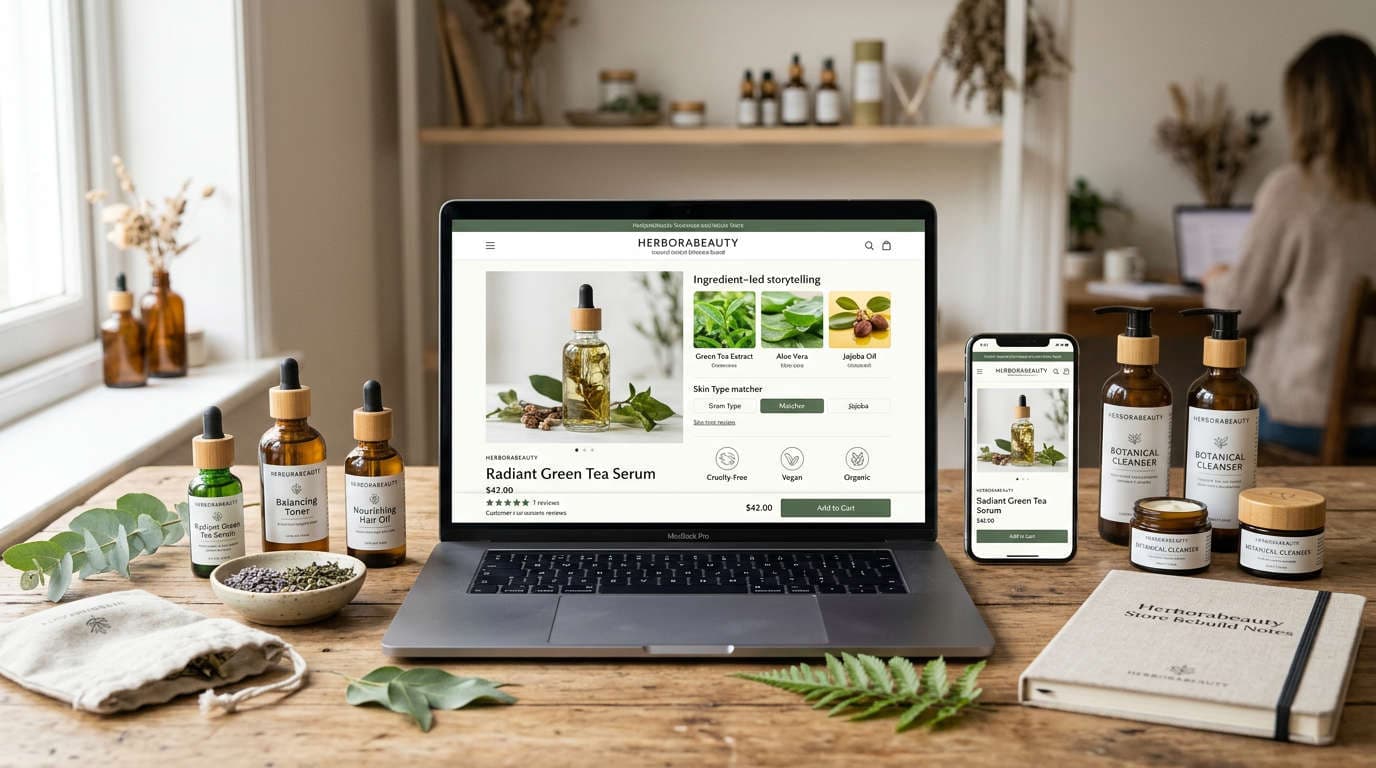 Herborabeauty Shopify Case Study: Custom Theme, Speed & Conversion Results
