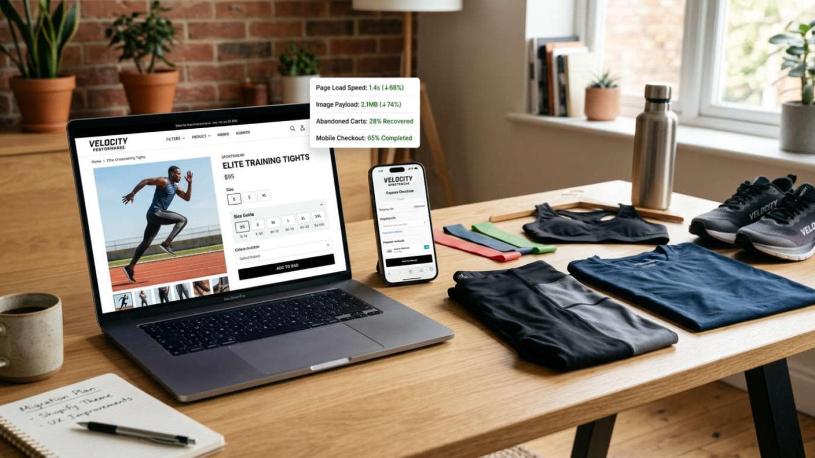 Unbeaten Shopify Store — Case Study: From Slow WooCommerce to a High-Energy DTC Storefront