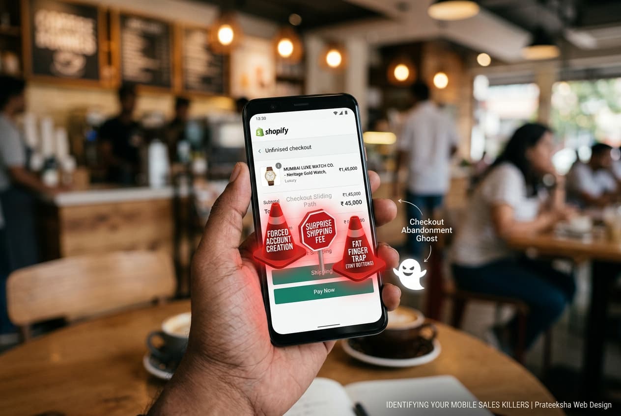 Mobile Checkout Sales Killers: Why Your Customers Are Vanishing at the Finish Line